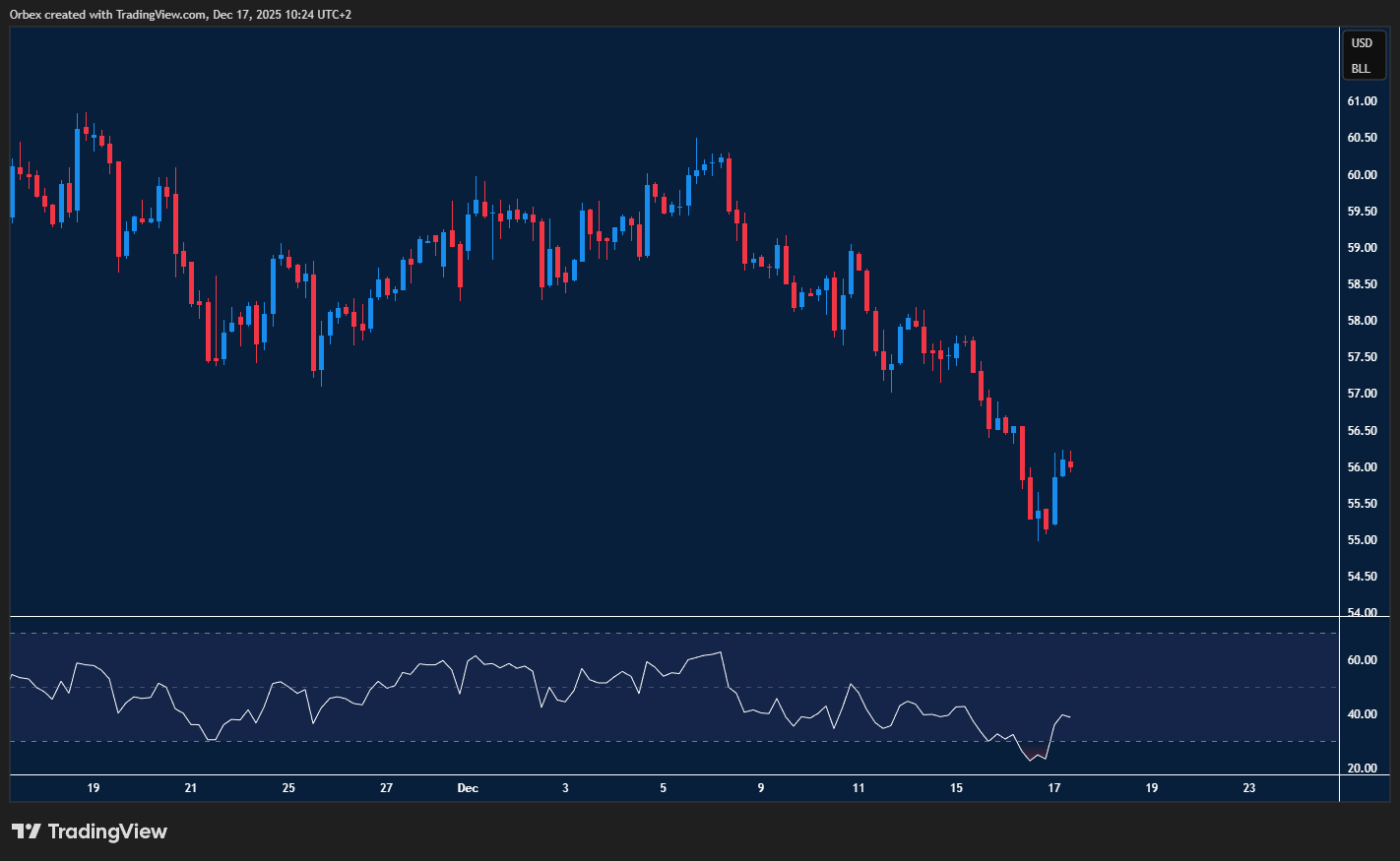 Crude oil tests support after rebound with buyers seeking confirmation of strength